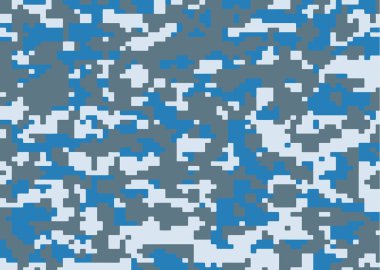 Askeri kamuflaj deseni. Soyut darbeleri düzensiz çizgili kamuflaj dokulu. Kamuflaj baskı maskeleme dijital giyim tarzı. Dört renk orman dokusu.