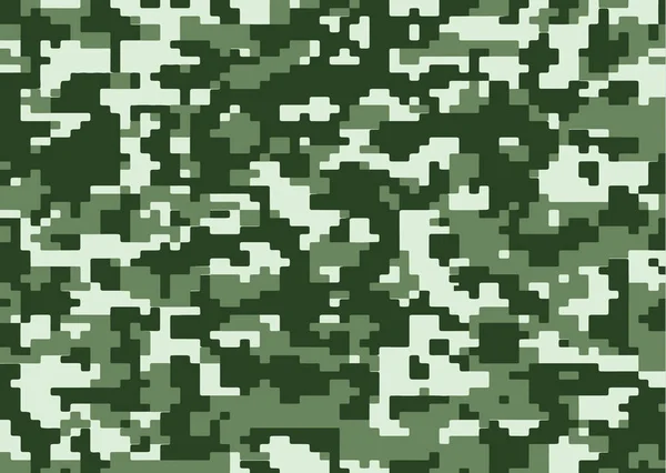 Padrão Camuflagem Militar Pinceladas Abstratas Texturizadas Camuflagem Listrada Irregular Estilo — Vetor de Stock