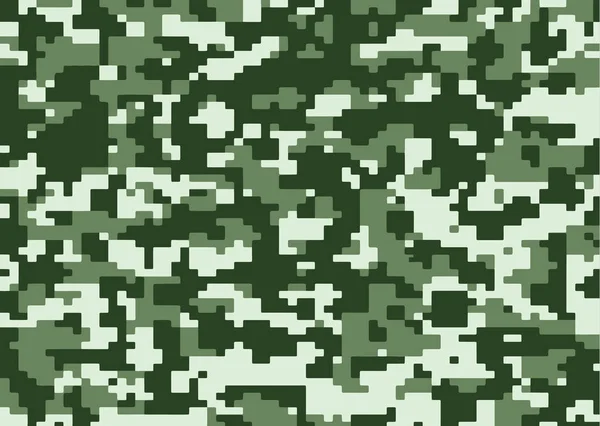 Patrón Camuflaje Militar Pinceladas Abstractas Texturizadas Camuflaje Rayas Irregulares Estilo — Vector de stock