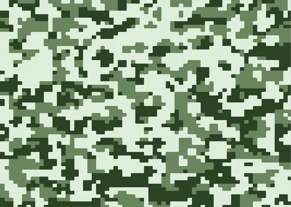 Militärtarnmuster Abstrakte Pinselstriche Strukturierten Unregelmäßig Gestreifte Tarnung Digitale Kleidung Stil — Stockvektor