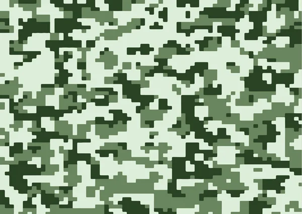 Patrón Camuflaje Militar Pinceladas Abstractas Texturizadas Camuflaje Rayas Irregulares Estilo — Vector de stock