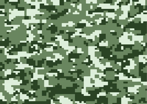 Padrão Camuflagem Militar Pinceladas Abstratas Texturizadas Camuflagem Listrada Irregular Estilo — Vetor de Stock