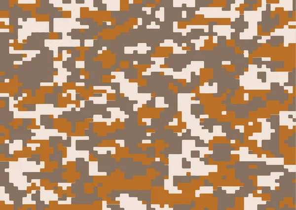 Patrón Camuflaje Militar Pinceladas Abstractas Texturizadas Camuflaje Rayas Irregulares Estilo — Vector de stock