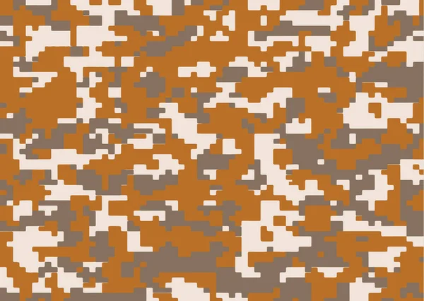 Patrón Camuflaje Militar Pinceladas Abstractas Texturizadas Camuflaje Rayas Irregulares Estilo — Vector de stock