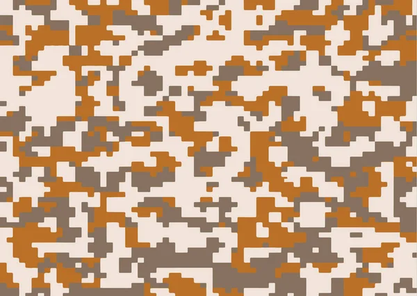 Modèle Camouflage Militaire Coups Pinceau Abstraits Texturés Camouflage Rayé Irrégulier — Image vectorielle