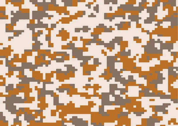 Modèle Camouflage Militaire Coups Pinceau Abstraits Texturés Camouflage Rayé Irrégulier — Image vectorielle