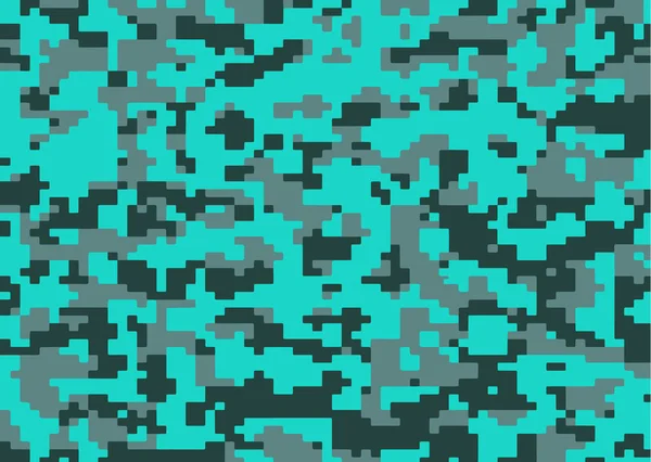 Militära Kamouflagemönster Abstrakta Penseldrag Texturerat Oregelbundna Randig Kamouflage Digitala Klädstil — Stock vektor