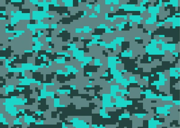Modèle Camouflage Militaire Coups Pinceau Abstraits Texturés Camouflage Rayé Irrégulier — Image vectorielle