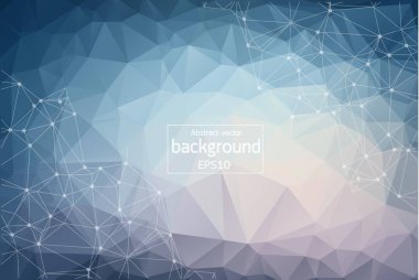 Arka plan mavi çizgiler, daireler, Eps 10 tasarım arka plan ile. Pozitif soyut tasarım etkisi