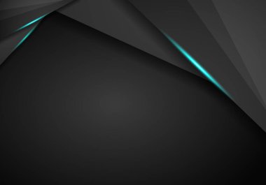 teknolojik altyapı ile metalik bayrak. vektör