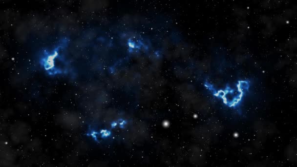 Univers Galaxie Voie Lactée Laps Temps Bleu Nature Voie Lactée — Video