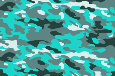 Kamuflaj askeri arka plan. Soyut askeri veya av kamuflaj arka plan. Ormanlık sorunsuz camo doku vektör. Yapraklar ve dallar şekiller. Ordu camo giyim arka plan. 