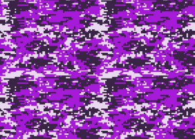 Dijital kamuflaj deseni. Woodland camo doku. Kamuflaj desen arka plan. Kamuflaj baskı maskeleme klasik giyim tarzı. renkler orman dokusu. Tasarım öğesi. Vektör çizim.