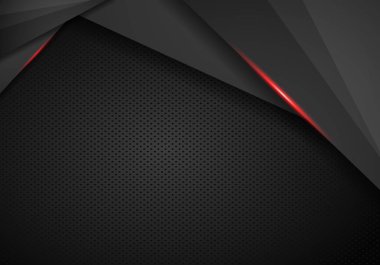 Delikli siyah Metalik arka plan soyut duvar kağıdı illüstrasyon - vektör vektör