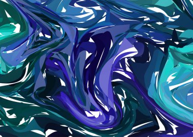 Vektör koyu yeşil ve mavi mermer arka plan. Mermer model. Düğün, davet, parti, Doğum günü, web, afiş, kart tasarımı için trendy şablonu.