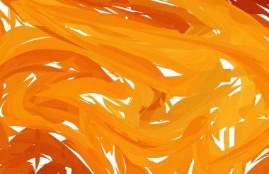 Sıvı renkli şekiller arka plan. Turuncu Trendy degradeler. Sıvı şekiller kompozisyon. Modern sıvı girdap mermer el ilanı için arka plan tasarlamak. vektör Eps10.