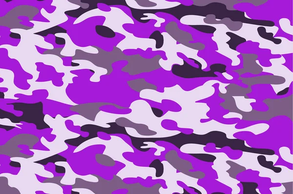 Camuflaje Militar Fondo Abstracto Militar Camuflaje Caza Woodland Vector Textura — Vector de stock