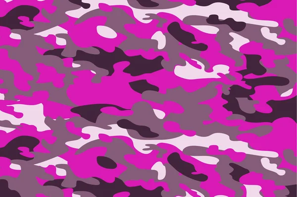 Camuflaje Militar Fondo Abstracto Militar Camuflaje Caza Woodland Vector Textura — Vector de stock