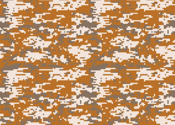 Patrón Camuflaje Digital Textura Camuflada Del Bosque Fondo Patrón Camuflaje — Vector de stock