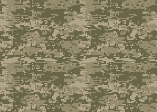 Digitale Camouflage Patroon Woodland Camo Patroon Camouflage Patroon Achtergrond Klassieke — Stockvector