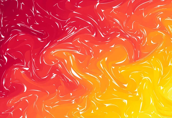 Ebru. Turuncu mermer doku. Boya sıçrama. Renkli sıvı. Sıvı renkli arka plan. Vektör çizim.