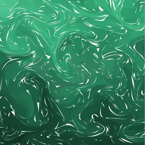 Fondo Formas Colores Fluidos Gradientes Moda Verde Composición Formas Fluidas — Vector de stock