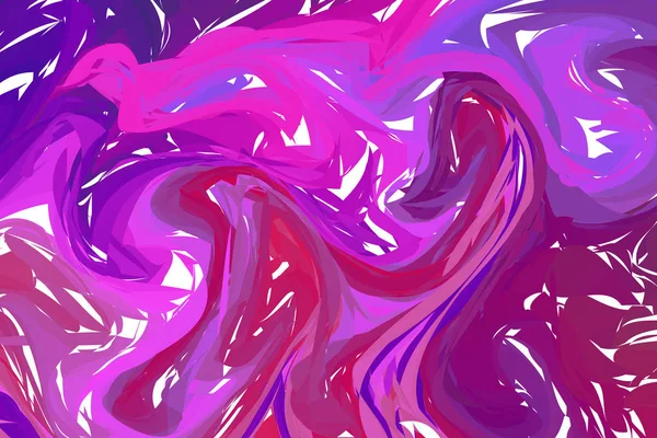 Жидкие Красочные Формы Фона Фиолетовый Модный Градиент Состав Жидких Форм — стоковый вектор