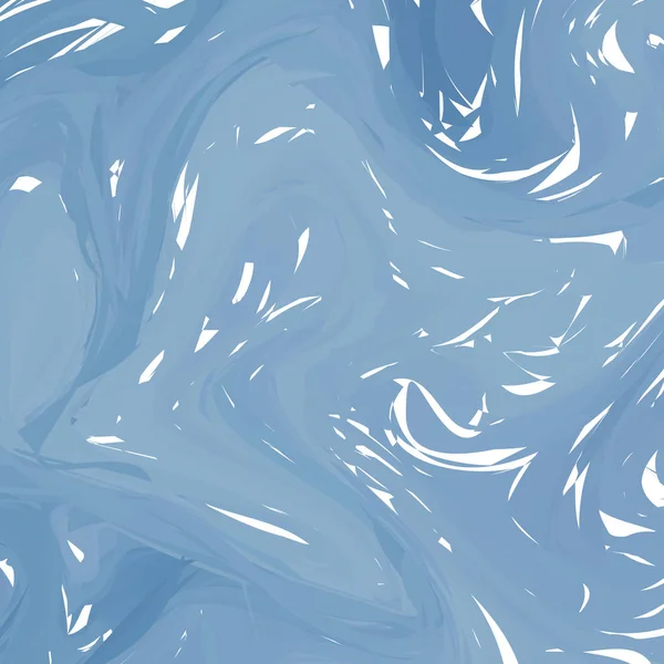 Flüssige Bunte Formen Hintergrund Blaue Trendige Steigungen Komposition Flüssiger Formen — Stockvektor