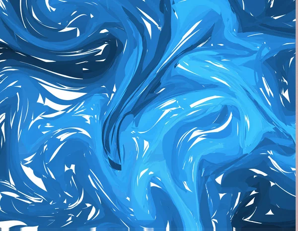 Fondo Mármol Abstracto Pintura Colorida Wawes Fluido — Vector de stock