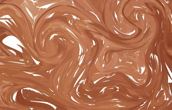 流畅的五颜六色的形状背景 深褐色时尚渐变 流体形状组成 摘要现代液体漩涡大理石传单设计为背景 Eps10 — 图库矢量图片
