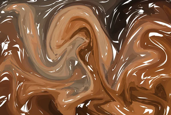 抽象风格化纹理棕色石头 向量背景 — 图库矢量图片