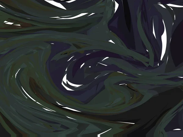 Černý Digitální Mramorování Elegantní Mramorovou Vektorové Pozadí Tekuté Barvy Pozadí — Stockový vektor