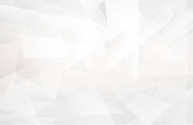 Soyut Beyaz iç gelecekteki vurgulamaktadır. gri arka plan, Lowpoly arka plan boşluk ile. Beyaz kağıt modern Çokgen arka plan, vektör çizim