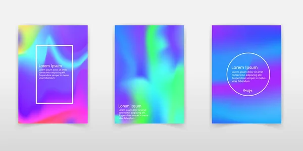 Holografische Achtergrond Holo Sprankelende Dekmantel Abstract Zachte Pastel Kleuren Achtergrond — Stockvector