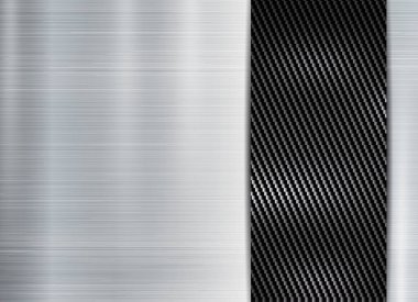 soyut metalik çerçeve carbon kevlar doku üzerinde metal doku adam.