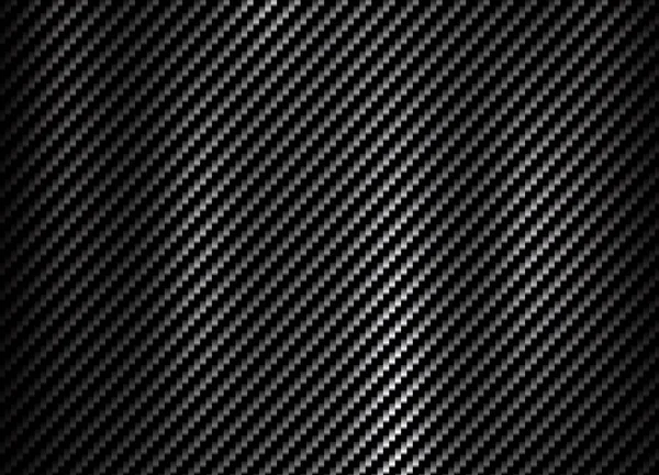 Carbon Kevlar Fiber Pattern Texture Background — Stock Vector