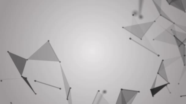 Blurry Abstrato Abstrato Conceito Rede Fundo Contexto Futuroconceito Tecnologia Paisagem — Vídeo de Stock