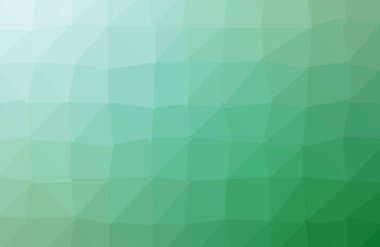 Üçgen zemin parlayan ışık yeşil vektör. Tamamen yeni bir