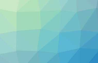 çok renkli koyu mavi geometrik buruşuk üçgen düşük Poli stili