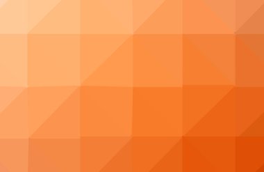 Hangi üçgen oluşur turuncu poligonal illüstrasyon, ışık.