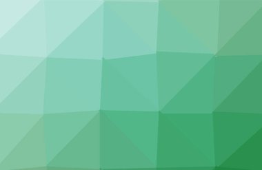 Vektör geometrik arka plan üçgenler ile. Yeşil düşük Poli hasta