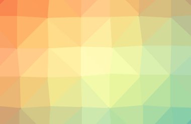 Ve üçgen oluşur renkli ışık çokgen resimde