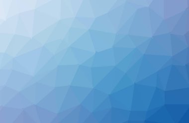 çok renkli koyu mavi geometrik buruşuk üçgen düşük Poli stili