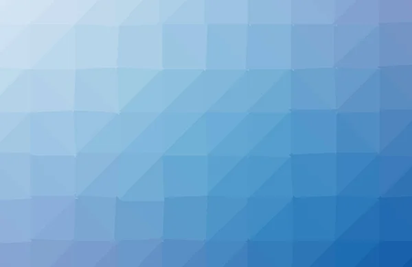 Fondo poligonal texturizado abstracto de vector azul. Triana borrosa — Vector de stock