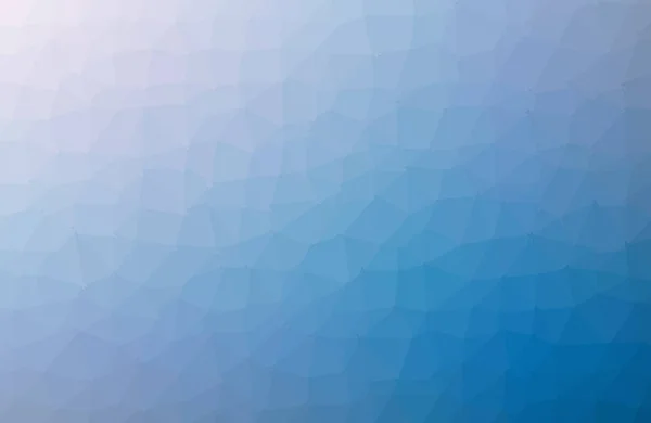 Hellblauer, dreieckiger Vektor. glänzende polygonale i — Stockvektor