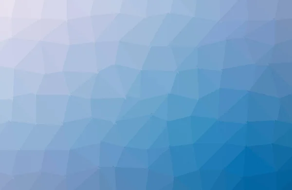 Patrón poligonal abstracto vector azul oscuro. Geométrico creativo — Vector de stock