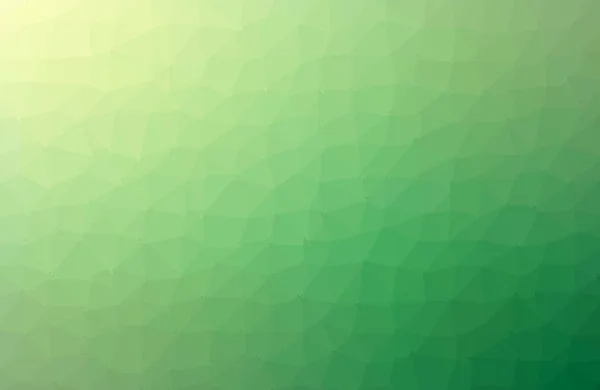 Zelené pozadí mozaikové polygonální, kreativní Design šablony — Stockový vektor
