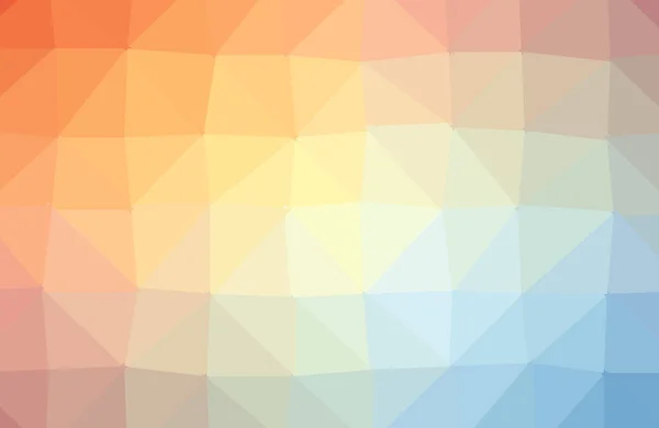 Abstrakte bunte Polygon geometrischen Hintergrund. Low-Poly-Stil, — Stockvektor
