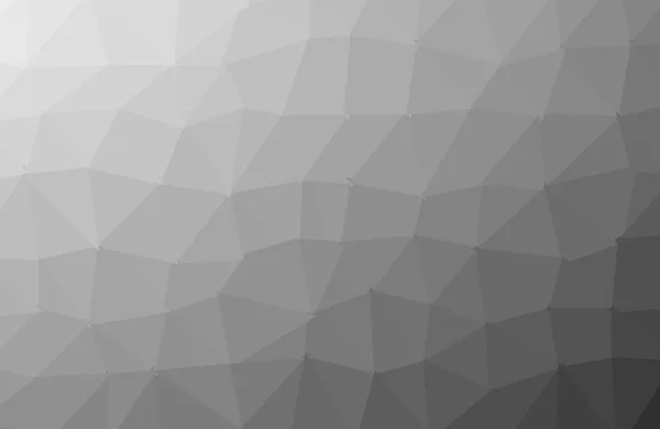 Formas poligonais fundo, baixo poli triângulos mosaico, preto cr —  Vetores de Stock