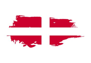 Grunge, Egemen Askeri bayrağıyla fırça darbesi. Su